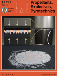 Propellants, Exlosives, Pyrotechnics journal cover