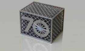 Lab 70th anniversary lattice printed by Gabe Guss