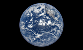 Graphic of Earth. 