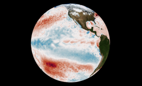 In the Arctic Ocean, sea ice reached its minimum extent of 1.44 million square miles (3.74 million square kilometers) on Sept. 15, 2020 - the second lowest extent since modern record-keeping began.