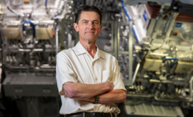 NIF Operations Manager Bruno Van Wonterghem, who has worked on NIF since the planning stages, received a Distinguished Career Award from Fusion Power Associates.